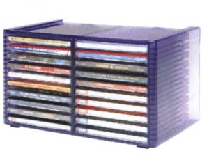 CD/DVD paliktnis, 20 diskiem